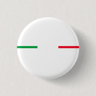Italy Italian, I love Italy 3 Cm Round Badge