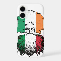 Italy Italian Irish Ireland Tree Roots Flag