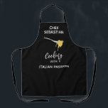 *~* Italy Italian Italia CHEF Personalise Apron<br><div class="desc">Italy Italian Italia Apron - choose your size. This design will bring out the Chef in you :) * Energetically enhanced Apron from when you are cooking those great Italian meals for the your Restaurant Customers or own Famiglia / Family. ELEGANT CLASSY Modern Popular MINIMLAL SIMPLE CHEF Apron. Included is...</div>