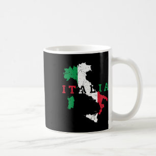 Italy Italian Map Flag Pride Gift Heritage Italia  Coffee Mug