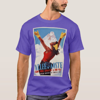 Italy Italian winter travel Val dAosta family T-Shirt
