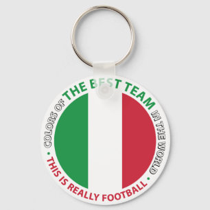 Italy Italy Art Shield Key Ring