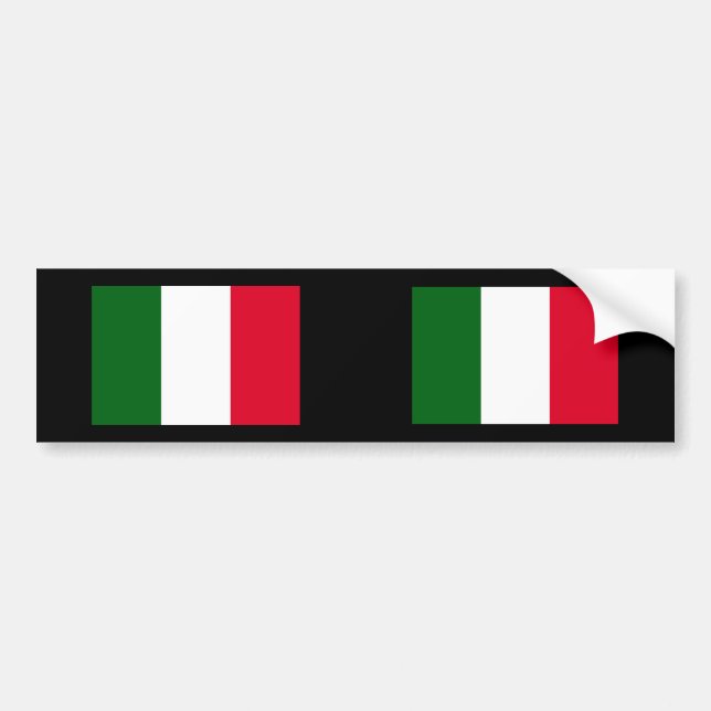 Italy , Italy Bumper Sticker (Front)