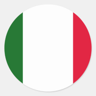 Italy , Italy Classic Round Sticker