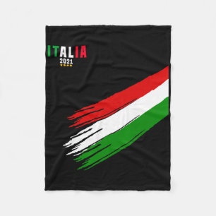 Italy Jersey Soccer Italian Italia Lovers Fleece Blanket