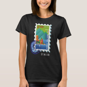 Italy Lake Como Stamp Italophile Souvenir T-Shirt