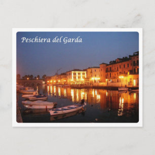 Italy - Lake Garda - Peschiera del Garda - Postcard