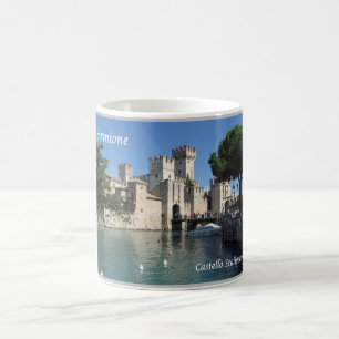 Italy - Lake Garda - Sirmione - Castello Scaligero Coffee Mug