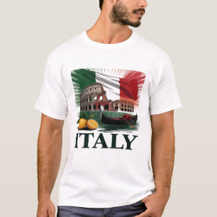 Italy Landmark Passion T-Shirt Design
