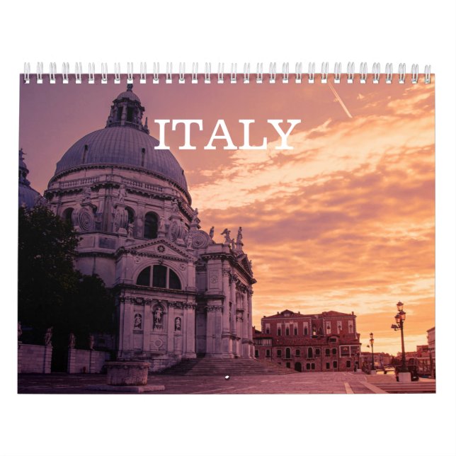 Italy landscapes calendar (Cover)
