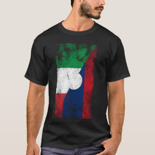 Italy Laos Flags - Italian Lao, Laotian T-Shirt