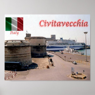 Italy - Lazio - Civitavecchia - Poster