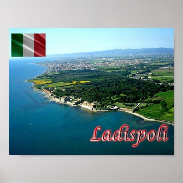 Italy - Lazio - Ladispoli - Poster (Front)