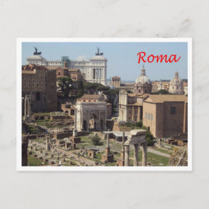 Italy - Lazio - Rome - Foro Romano - Postcard