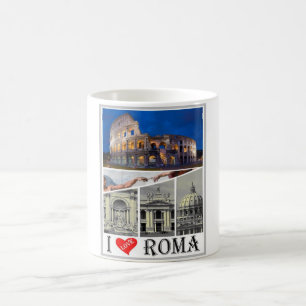 Italy - Lazio - Rome - I Love - Coffee Mug