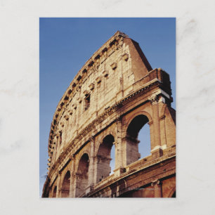 Italy,Lazio,Rome,The Colosseum at sunset Postcard