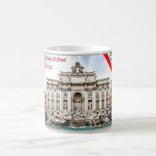 Italy - Lazio - Rome - Trevi Fountain - Coffee Mug