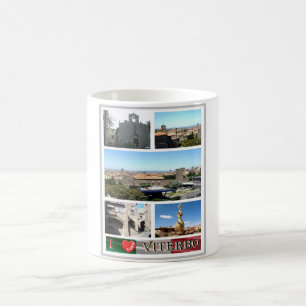 Italy - Lazio - Viterbo - I Love - Coffee Mug