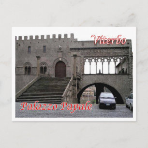 Italy - Lazio - Viterbo - Papal Palace - Postcard