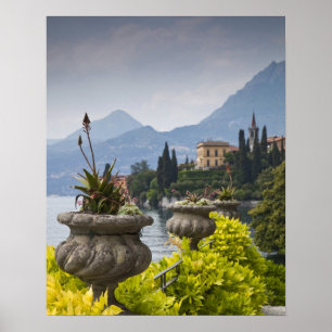 Italy, Lecco Province, Varenna. Villa Monastero, 2 Poster