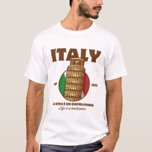 Italy: life is a masterpeace T-Shirt