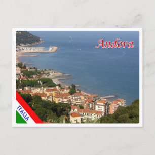 Italy - Liguria - Andora - Postcard