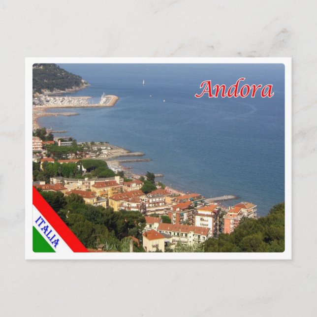 Italy - Liguria - Andora - Postcard (Front)