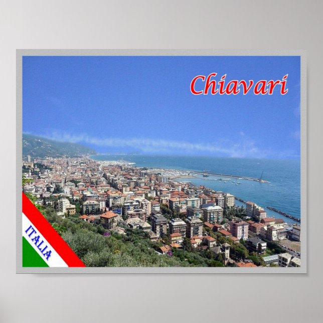 Italy - Liguria - Chiavari - Poster (Front)