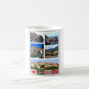 Italy - Liguria - Cinque Terre - I Love - Coffee Mug