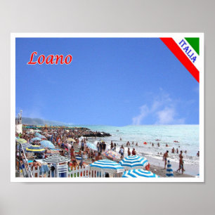 Italy - Liguria - Loano - Poster