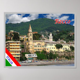 Italy - Liguria - Recco - Poster