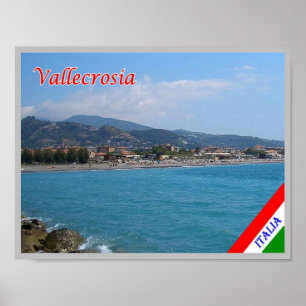 Italy - Liguria - Vallecrosia - Poster