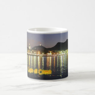 Italy - Lombardy - Como by Night - Coffee Mug