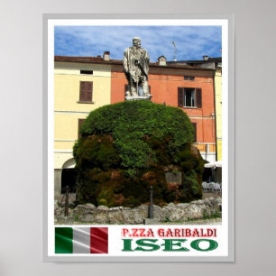 Italy - Lombardy - Iseo - Poster