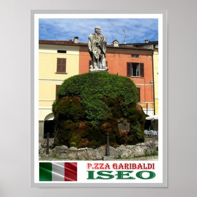 Italy - Lombardy - Iseo - Poster (Front)