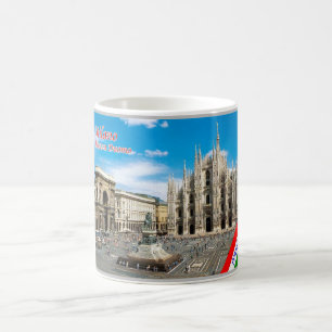 Italy - Lombardy - Milan - Duomo  Square - Coffee Mug