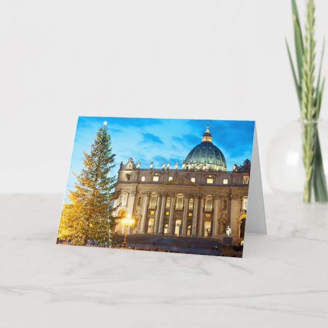 Italy Magazine Christmas Card - Vatican (Front)