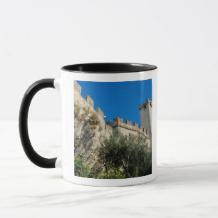 Italy, Malcesine, Lake Garda, Castle Scaligero Mug