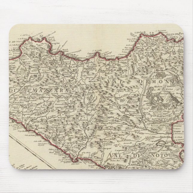 Italy, Malta Mouse Pad (Front)