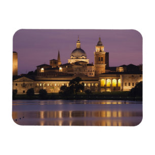 Italy, Mantua Province, Mantua. Town view and Magnet