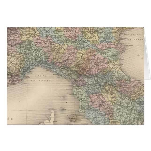 Italy Map 2 (Front Horizontal)