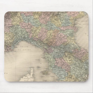 Italy Map 2 Mouse Pad