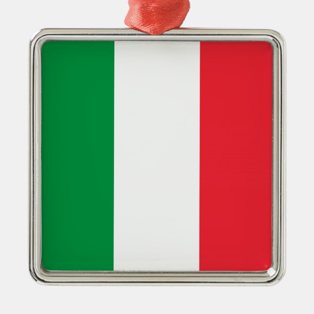 Italy Metal Ornament (Front)