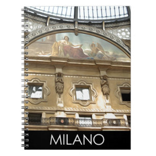 ITALY MILAN NOTEBOOK
