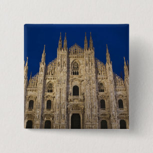Italy, Milan Province, Milan. Milan Cathedral, 15 Cm Square Badge