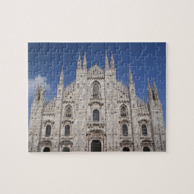 Italy, Milan Province, Milan. Milan Cathedral, 2 Jigsaw Puzzle (Horizontal)