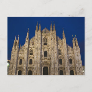 Italy, Milan Province, Milan. Milan Cathedral, Postcard