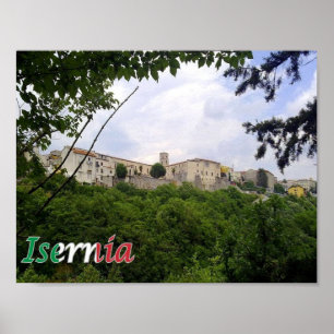 Italy - Molise - Isernia - Glimpse - Poster