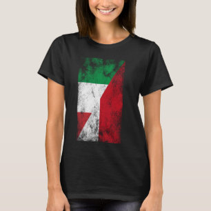 Italy Monaco Flags - Italian Monégasque, Monacan T-Shirt