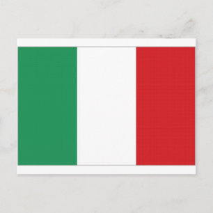 Italy National Flag Postcard